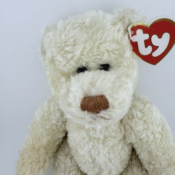 Ty Beanie Baby Gem Bear “Let It Snow” Holiday Christmas 12" 1993 - No ROBE - Picture 2 of 8